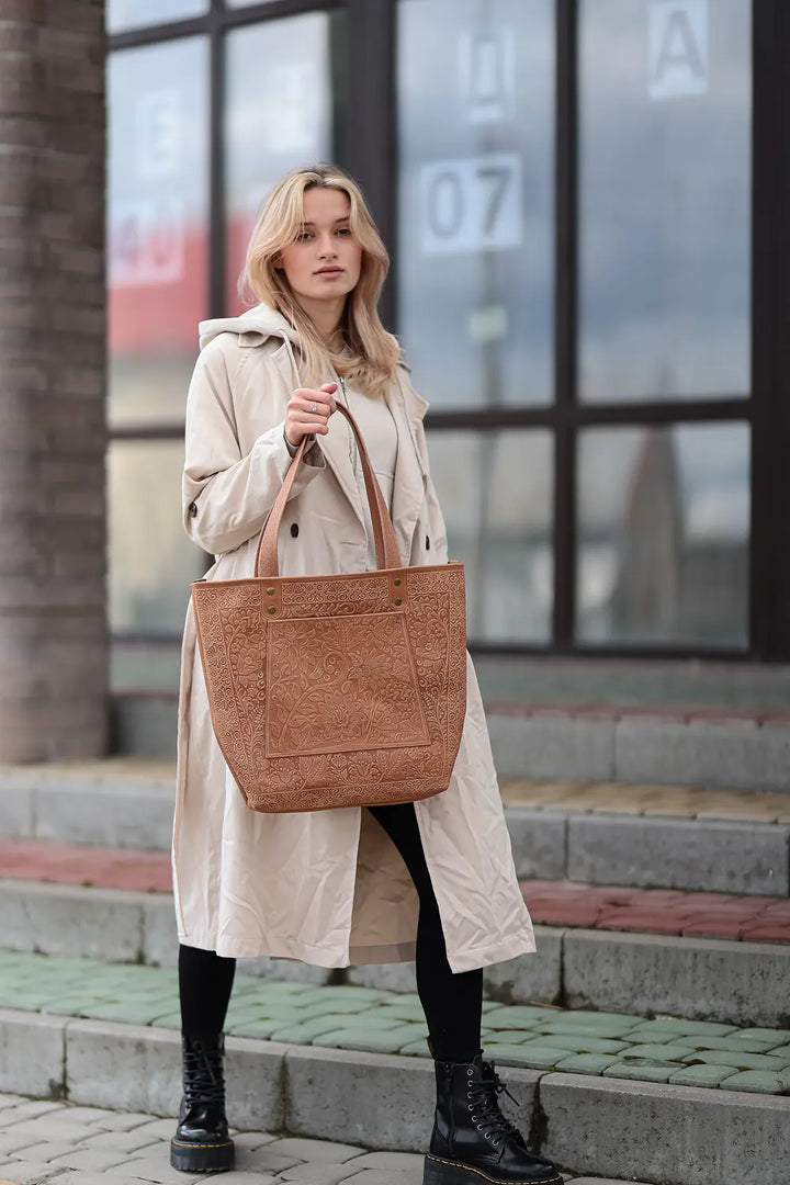 Flower Shopper Bag