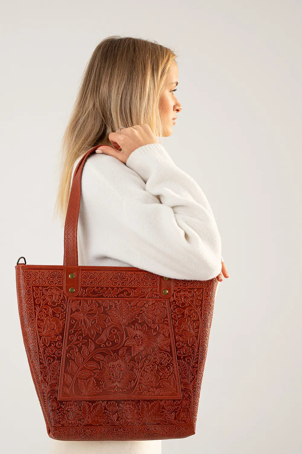 Flower Shopper Bag